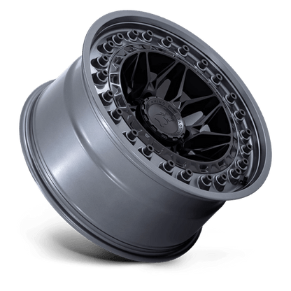 Black Rhino Hard Alloys | ALPHA | 18.0x9.00 | 8X180 | 20 | MATTE BLACK W/ GUNMETAL LIP