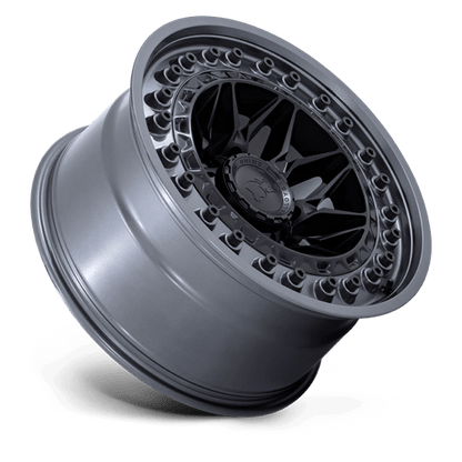Black Rhino Hard Alloys | ALPHA | 18.0x9.00 | 8X180 | 0 | MATTE BLACK W/ GUNMETAL LIP