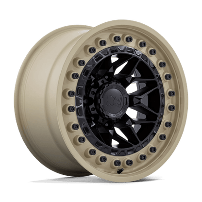 Black Rhino Hard Alloys | ALPHA | 17.0x9.00 | 6X139.7 | 0 | MATTE BLACK W/ SAND LIP
