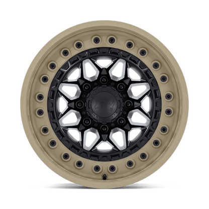 Black Rhino Hard Alloys | ALPHA | 17.0x9.00 | 5X127 | 0 | MATTE BLACK W/ SAND LIP