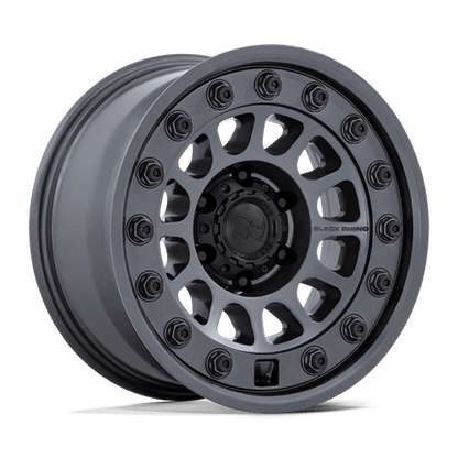 Black Rhino Hard Alloys | BR012 OUTBACK | 17.0x8.50 | 5X150 | -10 | MATTE GUNMETAL