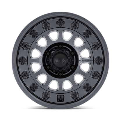 Black Rhino Hard Alloys | BR012 OUTBACK | 17.0x8.00 | 5X127 | 32 | MATTE GUNMETAL