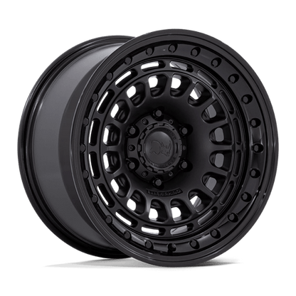 Black Rhino Hard Alloys | BR014 SAHARA | 17.0x9.00 | 6X135 | 0 | MATTE BLACK W/ GLOSS BLACK LIP