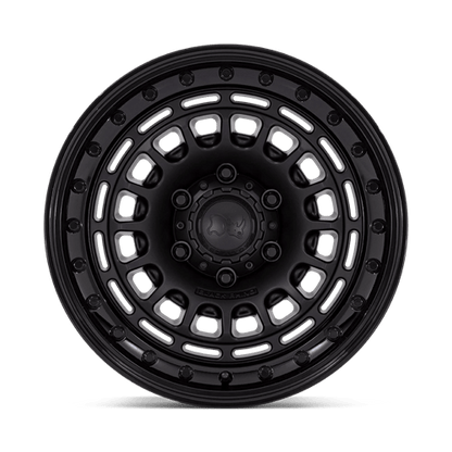 Black Rhino Hard Alloys | BR014 SAHARA | 17.0x9.00 | 6X114.3 | 0 | MATTE BLACK W/ GLOSS BLACK LIP