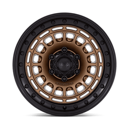 Black Rhino Hard Alloys | BR014 SAHARA | 17.0x9.00 | 6X114.3 | 0 | MATTE BRONZE W GLOSS BLACK LIP