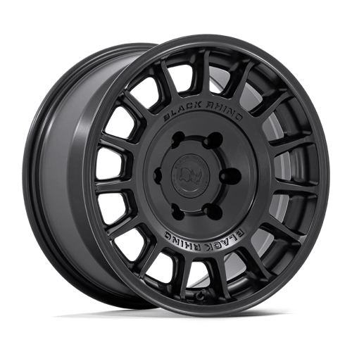 Black Rhino Hard Alloys | BR015 VOLL | 17.0x8.00 | 5X108 | 38 | MATTE BLACK