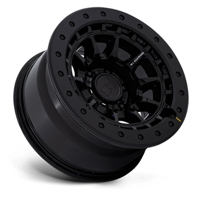 Black Rhino Hard Alloys | BR016 TUSK | 17.0x8.50 | 6X139.7 | 0 | GLOSS BLACK