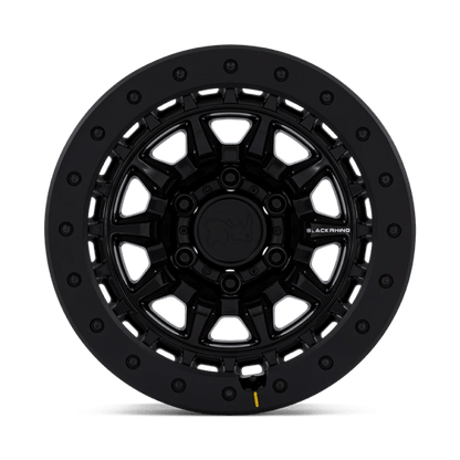 Black Rhino Hard Alloys | BR016 TUSK | 17.0x8.50 | 6X139.7 | 0 | GLOSS BLACK