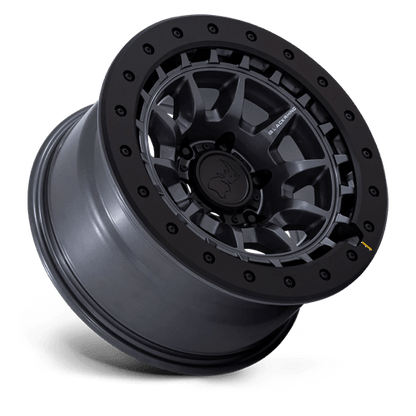 Black Rhino Hard Alloys | BR016 TUSK | 17.0x8.50 | 5X127 | 0 | MATTE GUNMETAL