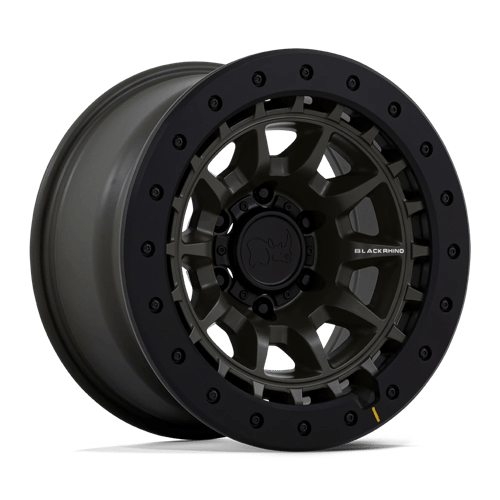 Black Rhino Hard Alloys | BR016 TUSK | 17.0x8.50 | 5X139.7 | -10 | OLIVE DRAB GREEN