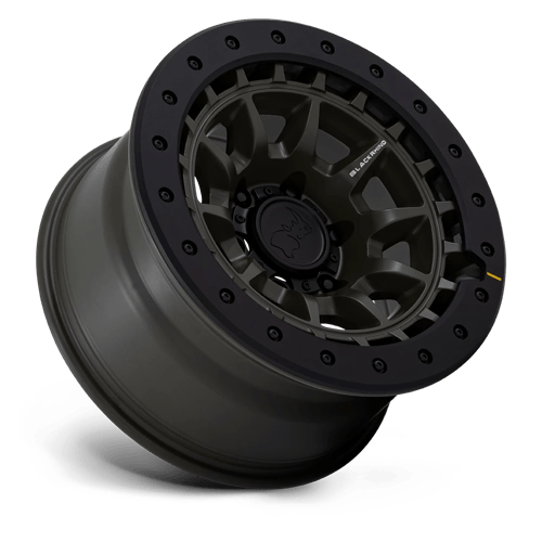 Black Rhino Hard Alloys | BR016 TUSK | 21.0x8.50 | 6X114.3 | 0 | OLIVE DRAB GREEN