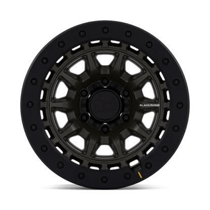 Black Rhino Hard Alloys | BR016 TUSK | 17.0x8.50 | 5X127 | 0 | OLIVE DRAB GREEN