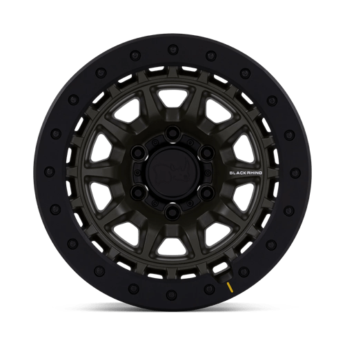 Black Rhino Hard Alloys | BR016 TUSK | 17.0x8.50 | 6X114.3 | -10 | OLIVE DRAB GREEN