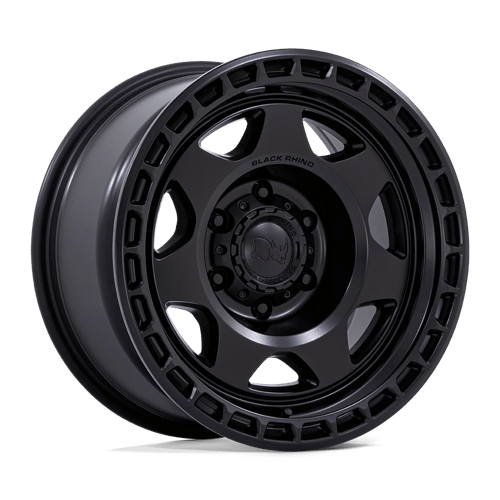 Black Rhino Hard Alloys | BR018 VOYAGER | 17.0x8.50 | 6X114.3 | 0 | MATTE BLACK