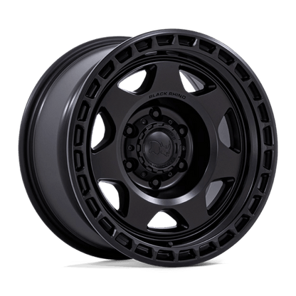 Black Rhino Hard Alloys | BR018 VOYAGER | 17.0x8.50 | 6X114.3 | 0 | MATTE BLACK