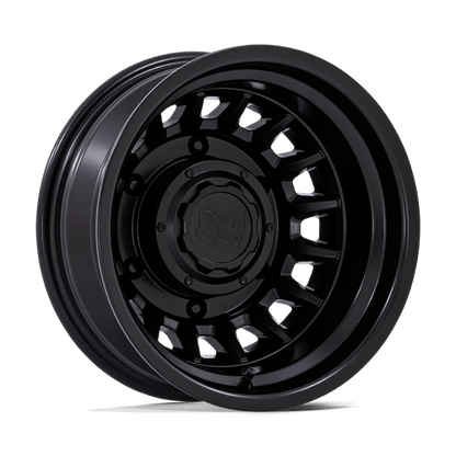 Black Rhino Hard Alloys | BR019 ALISO DUALLY | 16.0x6.00 | 6X205 | -130 | MATTE BLACK
