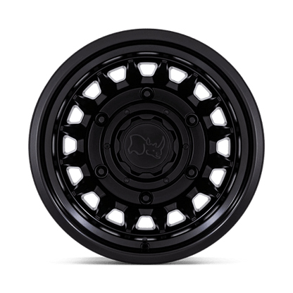Black Rhino Hard Alloys | BR019 ALISO DUALLY | 16.0x6.00 | 6X205 | -130 | MATTE BLACK