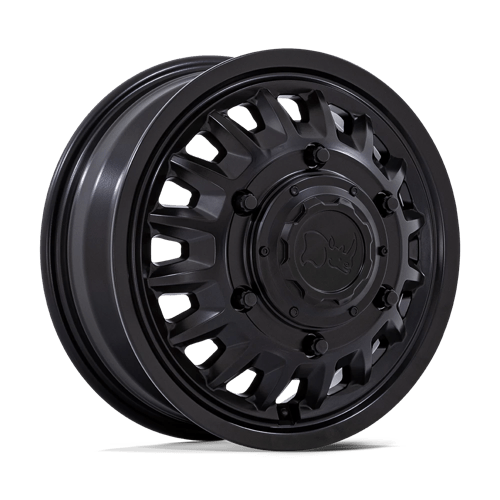 Black Rhino Hard Alloys | BR019 ALISO DUALLY | 16.0x6.00 | 6X205 | 110 | MATTE BLACK