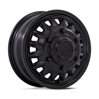 Black Rhino Hard Alloys | BR019 ALISO DUALLY | 16.0x6.00 | 6X205 | 110 | MATTE BLACK