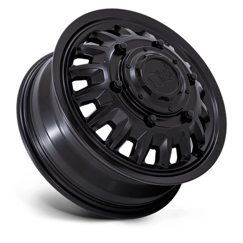 Black Rhino Hard Alloys | BR019 ALISO DUALLY | 16.0x6.00 | 6X205 | 110 | MATTE BLACK