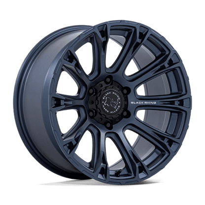 Black Rhino Hard Alloys | BR020 DIAMONDBACK | 18.0x9.00 | 5X127 | 12 | METALLIC BLUE