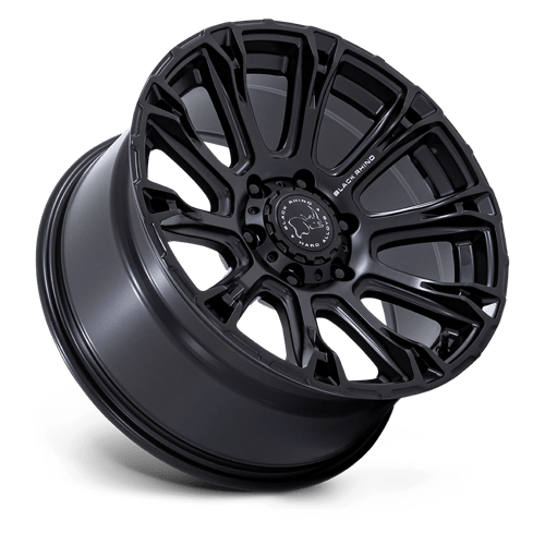 Black Rhino Hard Alloys | BR020 DIAMONDBACK | 17.0x8.50 | 6X139.7 | 25 | MATTE BLACK