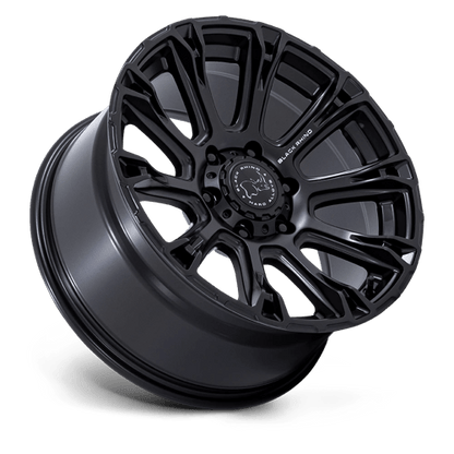 Black Rhino Hard Alloys | BR020 DIAMONDBACK | 20.0x9.00 | 5X114.3 | 12 | MATTE BLACK