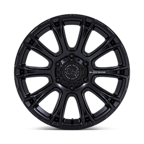 Black Rhino Hard Alloys | BR020 DIAMONDBACK | 20.0x9.00 | 6X114.3 | 12 | MATTE BLACK