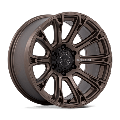 Black Rhino Hard Alloys | BR020 DIAMONDBACK | 20.0x9.00 | 6X114.3 | 12 | BURNT BRONZE
