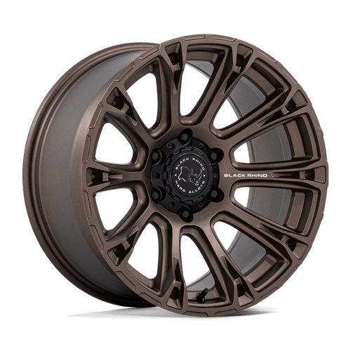 Black Rhino Hard Alloys | BR020 DIAMONDBACK | 17.0x8.50 | 5X127 | 25 | BURNT BRONZE