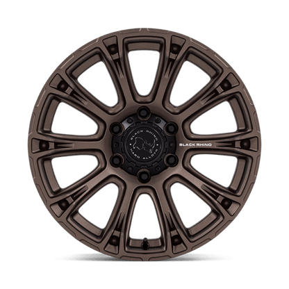 Black Rhino Hard Alloys | BR020 DIAMONDBACK | 17.0x8.50 | 5X114.3 | 25 | BURNT BRONZE