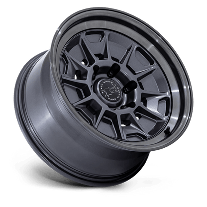 Black Rhino Hard Alloys | BR021 MONDO | 18.0x9.00 | 6X139.7 | 12 | MATTE GUNMETAL W/ G-GRAY LIP