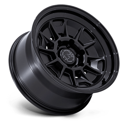 Black Rhino Hard Alloys | BR021 MONDO | 17.0x8.50 | 6X139.7 | -10 | MATTE BLACK W/ GLOSS BLACK LIP