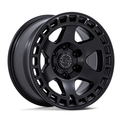 Black Rhino Hard Alloys | BR022 BAHARI | 17.0x8.50 | 5X127 | 25 | MATTE BLACK