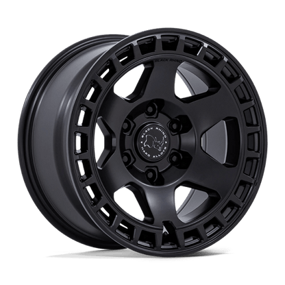 Black Rhino Hard Alloys | BR022 BAHARI | 17.0x8.50 | 5X127 | 25 | MATTE BLACK