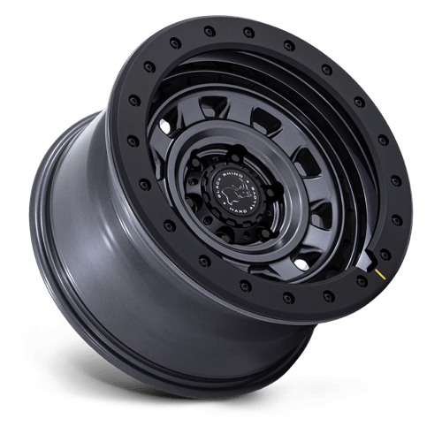 Black Rhino Hard Alloys | BR023 XPLORER | 17.0x9.00 | 6X114.3 | 12 | MATTE GUNMETAL W/ MATTE BLK-LP