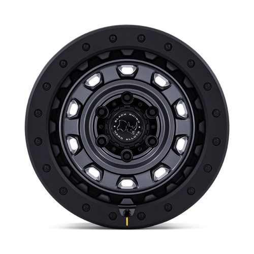 Black Rhino Hard Alloys | BR023 XPLORER | 17.0x9.00 | 5X127 | 1 | MATTE GUNMETAL W/ MATTE BLK-LP