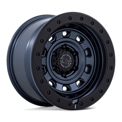 Black Rhino Hard Alloys | BR023 XPLORER | 17.0x9.00 | 5X127 | 1 | METALLIC BLUE W/ MATTE BLACK L