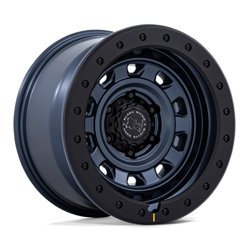 Black Rhino Hard Alloys | BR023 XPLORER | 17.0x9.00 | 6X135 | 12 | METALLIC BLUE W/ MATTE BLACK L