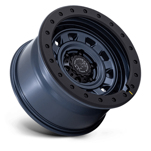 Black Rhino Hard Alloys | BR023 XPLORER | 16.0x5.50 | 5X139.7 | -13 | METALLIC BLUE W/ MATTE BLACK L