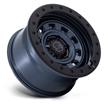Black Rhino Hard Alloys | BR023 XPLORER | 17.0x9.00 | 6X135 | 12 | METALLIC BLUE W/ MATTE BLACK L