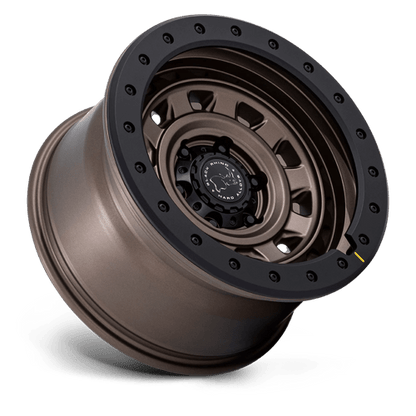 Black Rhino Hard Alloys | BR023 XPLORER | 17.0x9.00 | 6X135 | 12 | BURNT BRONZE W/ MATTE BLK-LP