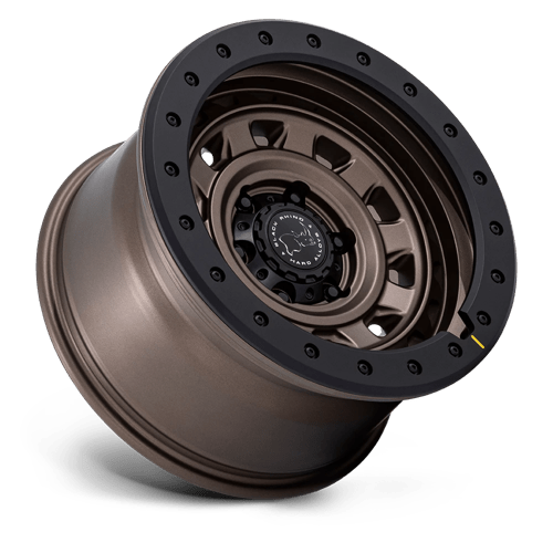 Black Rhino Hard Alloys | BR023 XPLORER | 17.0x9.00 | 6X114.3 | 12 | BURNT BRONZE W/ MATTE BLK-LP