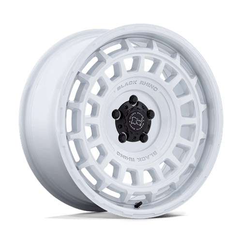 Black Rhino Hard Alloys | BR024 AWOL | 17.0x8.50 | 6X139.7 | 10 | GLOSS WHITE