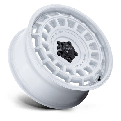 Black Rhino Hard Alloys | BR024 AWOL | 17.0x8.50 | 6X139.7 | 10 | GLOSS WHITE