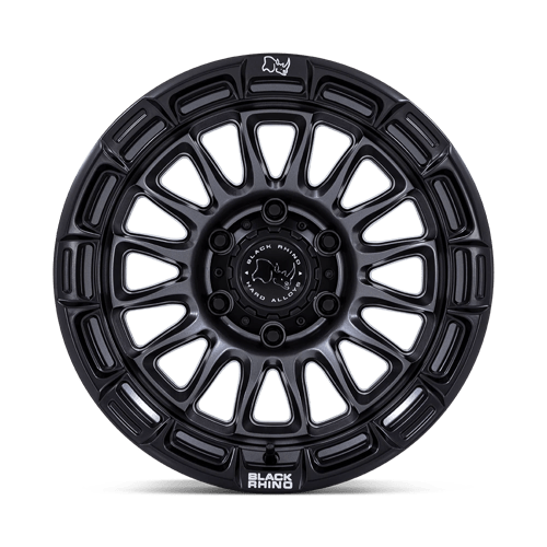 Black Rhino Hard Alloys | BR025 RIVAL | 17.0x9.00 | 5X127 | -12 | MATTE GUNMETAL W/ MATTE BLK-LP