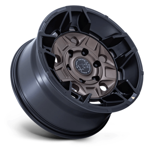 Black Rhino Hard Alloys | BR028 GUARD | 17.0x8.50 | 6X135 | 0 | BURNT BRONZE W/ MATTE BLK-LP