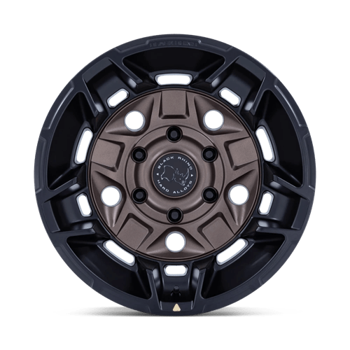 Black Rhino Hard Alloys | BR028 GUARD | 17.0x8.50 | 6X135 | 25 | BURNT BRONZE W/ MATTE BLK-LP