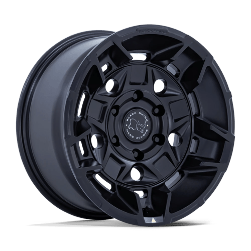 Black Rhino Hard Alloys | BR028 GUARD | 17.0x8.50 | 5X127 | 25 | MATTE BLACK