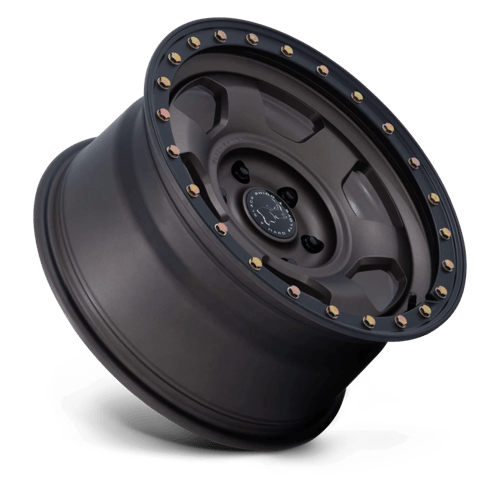 Black Rhino Hard Alloys | BR029 TROOPER | 17.0x8.50 | 6X139.7 | 25 | BURNT BRONZE W/ MATTE BLK-LP